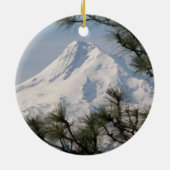 Pacific Northwest Mount Hood Vakantie Keramisch Ornament (Achterkant)