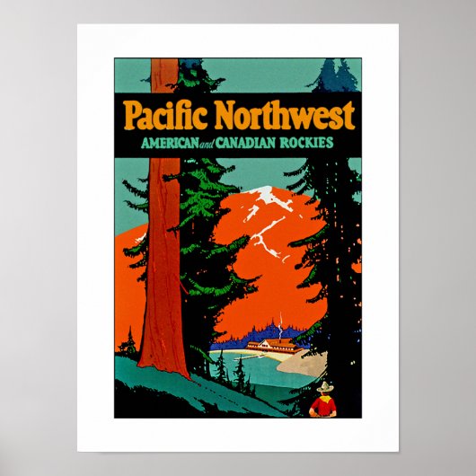 Pacific Northwest Poster (Voorkant)