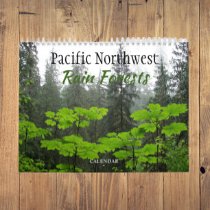 Pacific Northwest Regenbossen Kalender