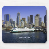 Pacific Northwest Seattle Veerboot & Gebouwen Muismat (Voorkant)