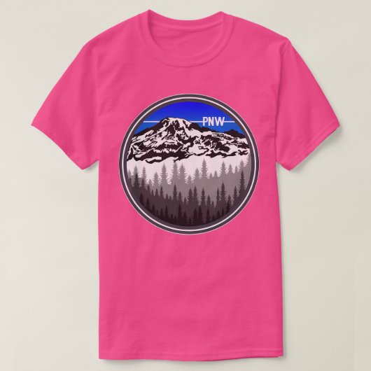 Pacific Northwest T-shirt (Design voorkant)