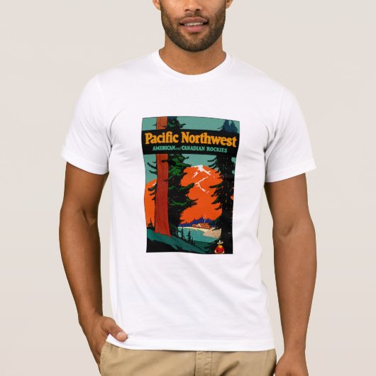 Pacific Northwest T-shirt (Voorkant)