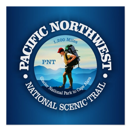 Pacific Northwest Trail (C) Perfect Poster (Voorkant)