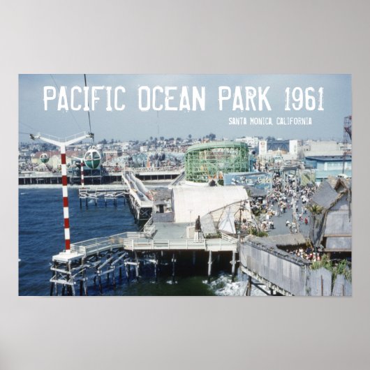 Pacific Ocean Park Poster (Voorkant)