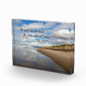 Pacific Ocean Reflections Inspirerend Quote Fotoblokken (Rechts)