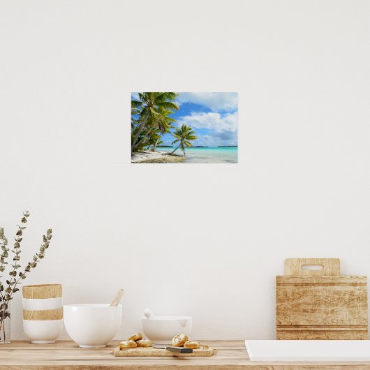 Pacific palm beach poster (Cuisine)