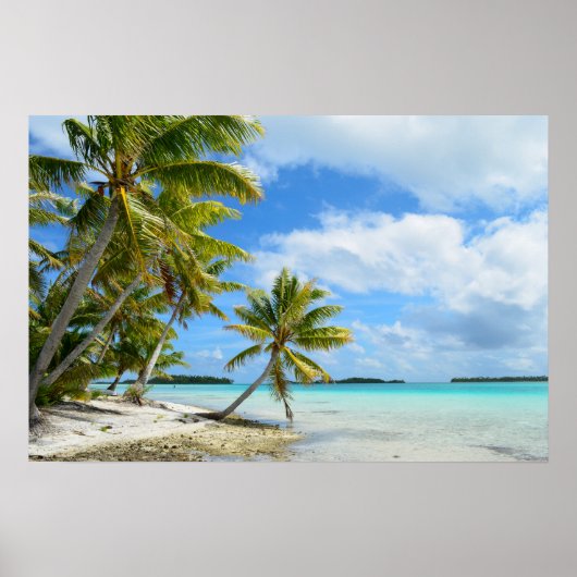 Pacific palm beach poster (Devant)