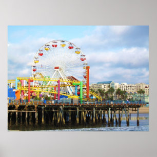 Pacific Park, Santa Monica, Ca Poster