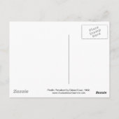 Pacific Parrakeet door Edward Lear Briefkaart (Achterkant)