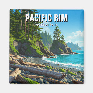 Pacific Rim National Park Canada Reizen Magneet