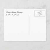 Pacific Salmon Painting Briefkaart (Achterkant)