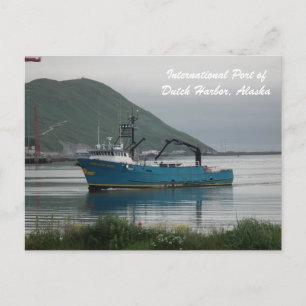 Pacific Sun Bering Zee Crab Vist Briefkaart