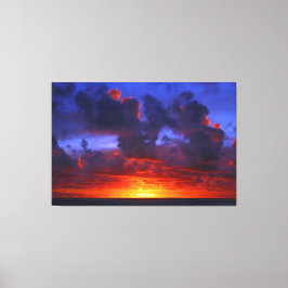 PACIFIC SUN FIRE 40x60 Canvas Afdruk