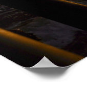 Pacific Sunset in Santa Monica Poster (Hoek)