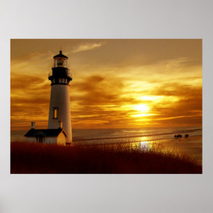 Pacific Sunset Poster
