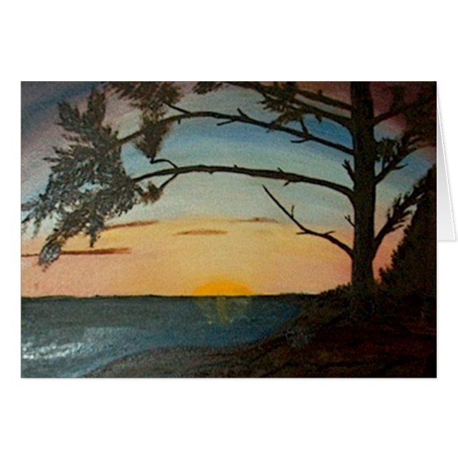 Pacific Sunset Wikininnish Island BC (Voorkant Horizontaal)