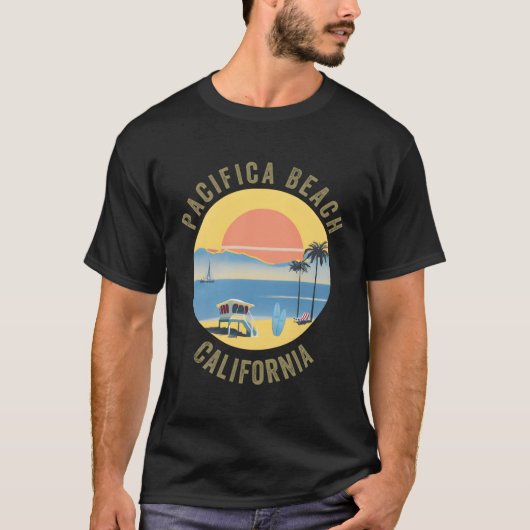 Pacifica Beach T-shirt (Voorkant)
