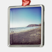 Pacifica State Beach Metalen Ornament (Links)