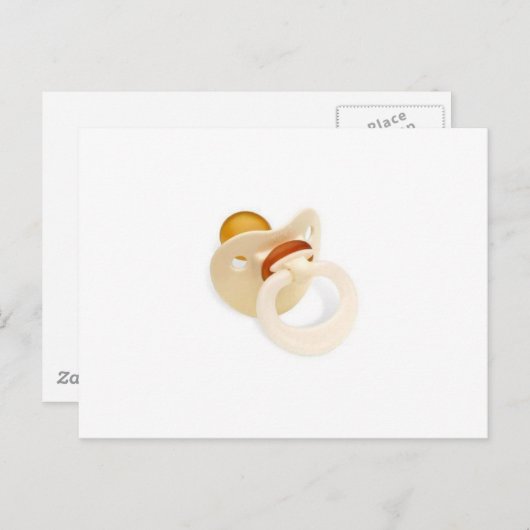 pacifier briefkaart (Voorkant / Achterkant)