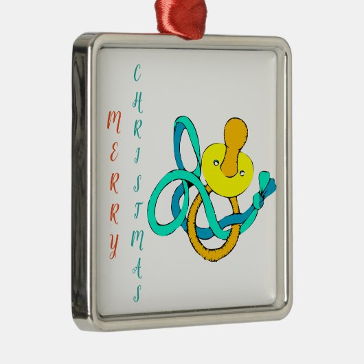 ***PACIFIER DU BÉBÉ*** ORNEMENT DE NOËL (Droite)