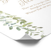 Pacifier Hunt Blue Balloon Boy Baby shower Poster (Hoek)