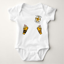 Pacifier sheriff cowboy cowgirl baby springpak