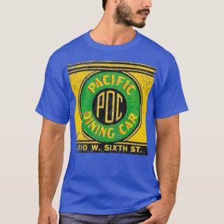 Pacifisch dineren t-shirt