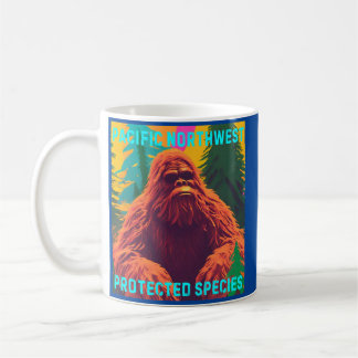 Pacifisch Noordwesten Beschermde Soort Sasquatch Koffiemok