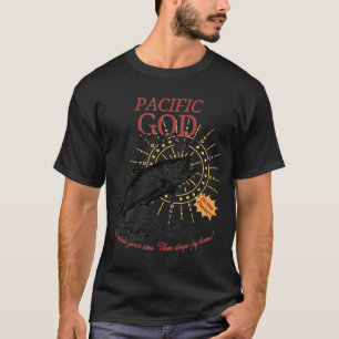 Pacifische kabeljauw in het wild gevangen t-shirt