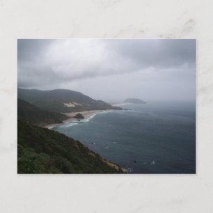 Pacifische kust vanaf Highway 1 Briefkaart