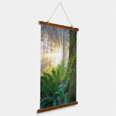 Pacifische kustwoud, Oregon Hangend Wandkleed (Gebogen)