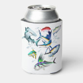 Pacifische sport blikjeskoeler (Blikje Achterkant)