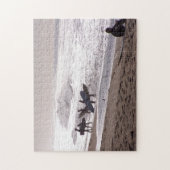 Pacifische surfers Surfplanoves Surf Puzzle Legpuzzel (Verticaal)