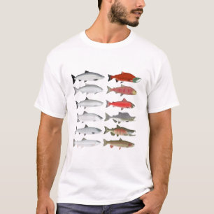 Pacifische zalm - Oceaanvaart en rustfase T-shirt