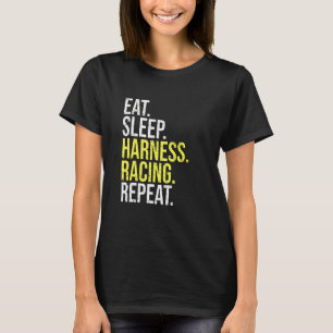 Pacing Race bij paardenrepe T-shirt