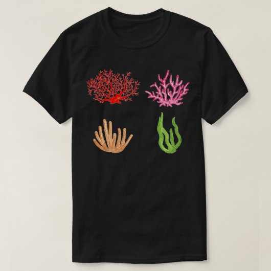 pack autocollant corail Classic TShirt (Design devant)