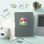 Pack autocollant de champignons mignons (Couverture iPad)