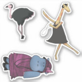 Pack autocollant de l'ère du Flapper (Devant)