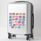 Pack autocollant inspirant (Sur valise)