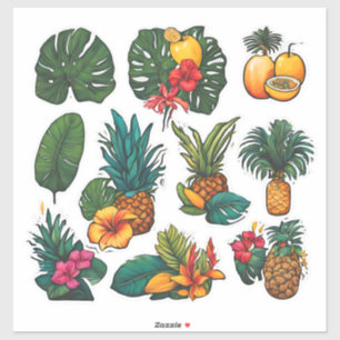 Pack autocollant Tropical Paradise