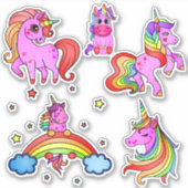 Pack autocollant Unicorn (Devant)
