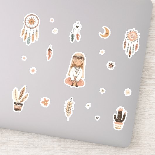 Pack collection Sticker Boho Bliss (Détail)