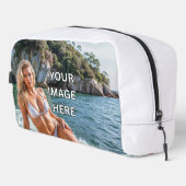 PACK! 🧼 Custom Toiletry Bag – Add Image or Text Toilettasje (Rechterhoek)