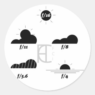 Pack de 16 autocollants Sunny LIGHT