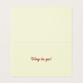 Pack de 25 cartes de capot de Parties scintillant (Inside Unfolded)