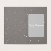 Pack de 25 cartes de Noël familiales modernes (Inside Unfolded)