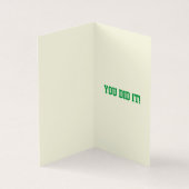 Pack de 25 cartes de Parties scintillant (Inside)