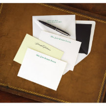 Pack de 25 Cartes papier en coton Letterpress