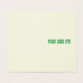 Pack de 25 Félicitations Parties scintillant de di (Inside Unfolded)