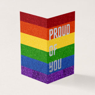 Pack de 25 Parties scintillant LGBT Fière de vous